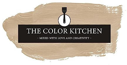 Livingwalls THE COLOR KITCHEN universelle Wandfarbe - Malerfarbe für Wohnräume und Arbeitszimmer - matte Innenfarbe in Beige - 5l Deckfarbe in TCK6002
