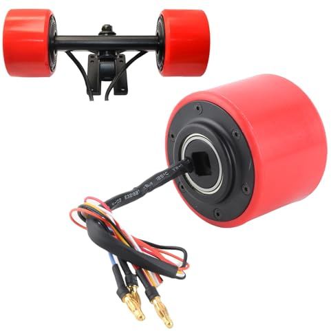 Rueda de Motor de Cubo sin Escobillas, 70mm, 150W, 24V/36V, para Longboard, Mini Scooter, Monopatín Eléctrico DIY