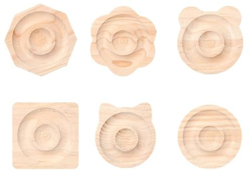 DanLingJewelry 6Pcs Bead Board Wooden Bracelet Design Board Beading Jewelry Organizer Tray Mats for Bracelet Jewellery Making Supplies