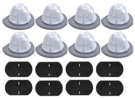 YJMYLTO 8 Stück 2033 Staubsaugerfilter, kompatibel mit Bissell Featherweight Stick Lightweight Bagless Vacuum 20331 20333 20334 20336 20339 2033M Teilen