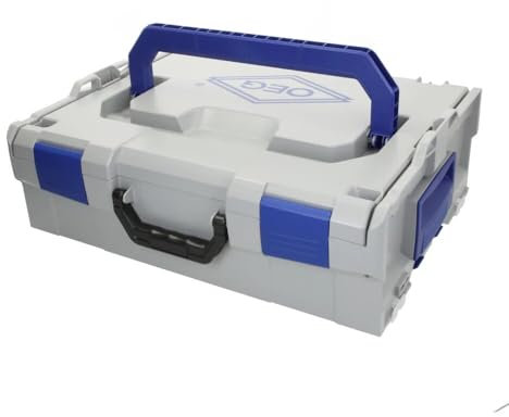 L-BOXX 136 als Werkzeugkoffer oder zur Materialaufbewahrung Robust und flexibel 445mm x 358mm x 152mm Grau