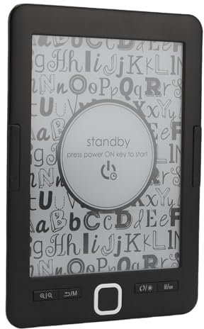 E Book Reader,6 Inch Ink Screen EPaper Reader,Portable Electronic Book Reader with Headset, Stylus and Protective Case