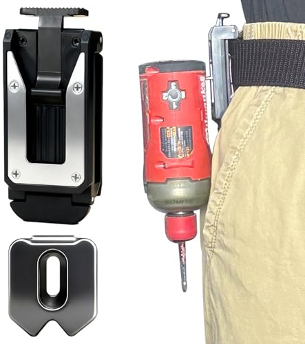 [MAGG HEVI] Tool Holster Compatible with Milwaukee M12 New Generation Tools,Gravity Locking Clip-On Tool Belt Holder for Drills, Driver, Impacts,Multi-Tool and More on Your Belt