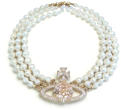 Pärlplanethalsband Planet Pärlhalsband Saturnus Pärlhalsband för Kvinnor Planet Faux Pärl Strass Halsband med Hängsmycke för Kvinnor, Flickor, Valentinsdag, Födelsedag, Bröllop, Dotter