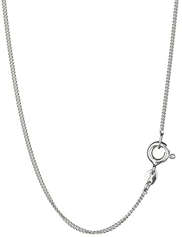 NKlaus 42cm Panzerkette 925 Silber elegante Halskette filigrante Breite 1,0mm Collier 1,5g federleicht 8507