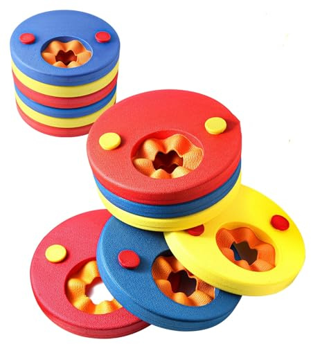 Swimming armbands EVA Foam baby swimming float, Swim discs Float for Baby Kids learning arm bands 1-2 years kids arm float discs Nice gift for Children