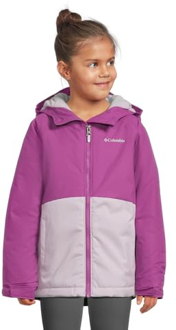 Columbia Youth Alpine Action III Jacket, Lavender Pearl Melange/Razzle, X-Large