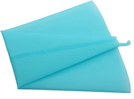 Alipis Poche à Douille Silicone Réutilisable pour Pâtisserie Décoration Gâteau Biscuits Tartelettes avec Surface Antidérapante et Intérieur Lisse