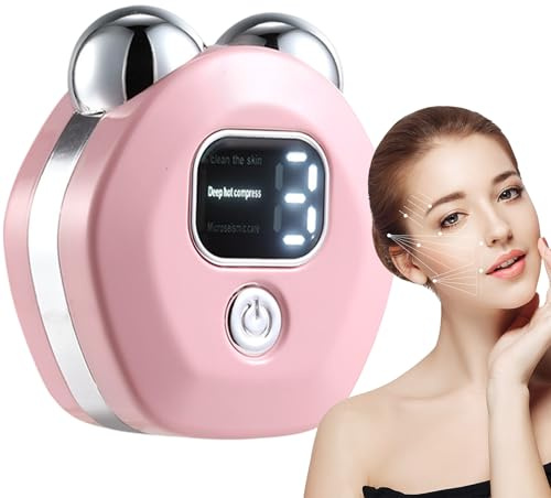 Dispositivo de cuidado facial a microcourante para efecto de endurecimiento de la piel: máquina de elevación eléctrica, tratamiento anti -enjuague y reafirmante, herramienta anti -navegación para u