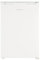 Cookology UCIB113WH 55cm Freestanding Undercounter Fridge,113 Litre Capacity with Adjustable Temperature Control and Ice Box in White