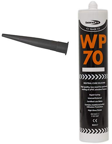 WP70 Silicone Sealant Low Modulus Neutral Cure Anthracite Grey