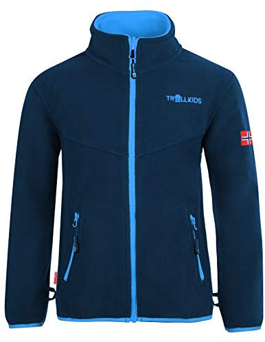 Trollkids Kids Oppdal Jacket XT 128, Dark Navy