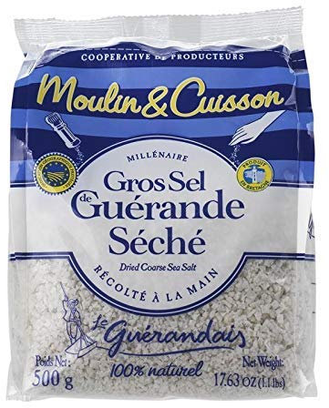LE GUERANDAIS - Gros Sel Séché Spécial Moulin Sachet 500G - Lot De 3 - meilleure offre