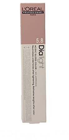 L'Oréal Professionnel DiaLight 7.31 Coloración Rubio Dorado Ceniza Sin Amoniaco, 50ml