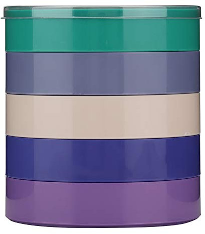 Uhrenteile Aufbewahrungsbox, 5 Lagige Aufbewahrungsbehälter Uhrenreparaturwerkzeug Behälter Aufbewahrungsbox Aufbewahrung Uhrwerkzeuge Schraube Komponentenbewegung Hardware Teile Uhrwerksteile