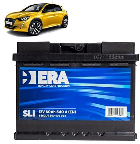 Batteria 60Ah per Peugeot 208 II 1.2 Puretech benzina 2019+