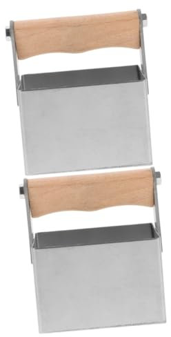 Kisangel 2St Nesthonigschneider Bienenstockschneider Imkerausrüstungswerkzeug quadratischer Ausstecher Ausstechformen Werkzeuge zum Schneiden von Honig handgehaltener Honigschneider Metall