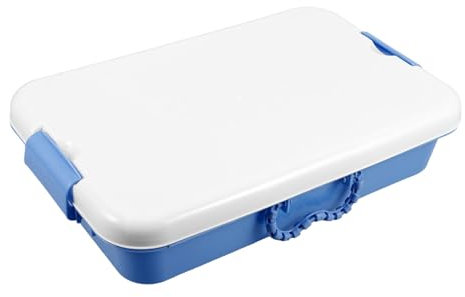 CHICAMPERA Boîte De Rangement Plastique avec Couvercle Bac à Sable Portable pour Garçon Fille Organisateur De Jouets pour Salle De Classe