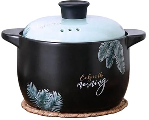 Casseruola Pentola in ceramica, piano cottura Pentole in ceramica Pentola for zuppa Pentola for stufato Casseruola Pentola di argilla Pentola di terracotta Pentola for stufato Per Brasare, Stufare