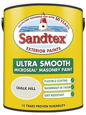 Sandtex Smooth Masonry 5L Chalk Hill