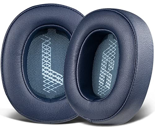 SOULWIT Mousse Coussin Coussinets pour JBL Live 500BT/Live 500 BT Casque sans Fil Circum-aural, Coussinets d'oreille avec Cuir protéiné Plus Doux, Mousse d'isolation phonique