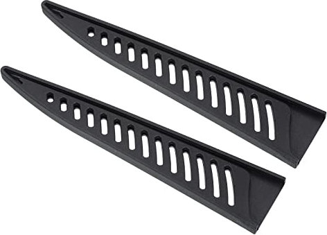 PATIKIL PP Safety Knife Cover Sleeves for 6 Boning Knife, 2 Pack Knives Edge Guard Blade Protector Universal Knife Sheath for Kitchen, Black