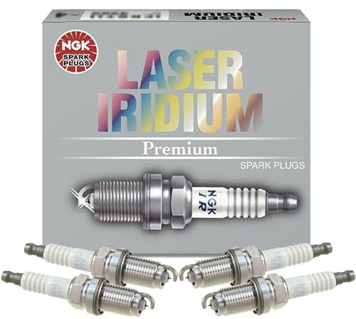 NGK 5266 Laser Iridium Premium Spark Plugs IZFR6K-11S - 4 Pack