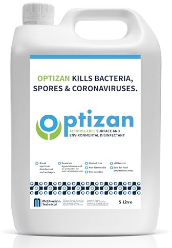 Hypochlorous Acid 5L (500ppm) | HOCl Disinfectant | Kills 99.99% Bacteria & Viruses | Antibacterial Multi-Purpose Cleaner & Surface Sanitiser | Non-Toxic, Alcohol-Free, Eco-Friendly, Child & Pet Safe