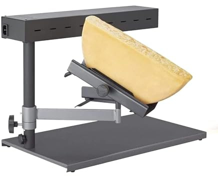 Scioglitore Di Formaggio For Raclette Da 600 W, Elettrico Da Banco, For Fondere Il Formaggio, Griglia For Raclette, Mezza Forma Di Altezza Regolabile For Cucina Di Ristorante(B)