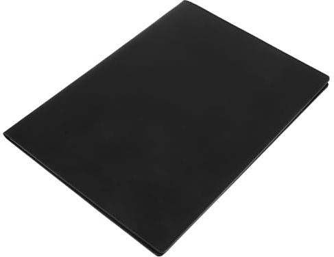 TOGEVAL Dossier De Documents A4 En Simili Cuir Noir Nuit, Porte-documents Magnétique Multifonctionnel, Organiseur Professionnel Pour Bureau Et Réunion, Classeur De Travail Pour Hommes