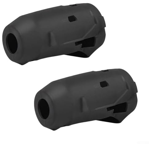 49-16-2551 Lot de 2 bottes de protection en caoutchouc pour tournevis M12 Fuel 1/4 (modèle 2551-20) - Résistance à la poussière, aux chutes et aux rayures pour outils de style trapu