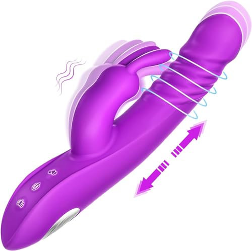 Vibration für frauen Vibrator Dildo Sex Spielzeug für die Frau mit 3 Stoßfunktion 11 Vibrationsmodi Sex Spielzeug für die Paare Vibratorensets für Frauen für Klitoris und G-punkt Analvibrator Erotik