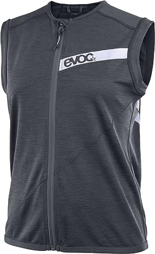 EVOC Protector Vest Lite Women, Gilet Protettivo (Protezione Schiena LITESHIELD Flex, Jersey in Poliestere S.Café, Cintura AIRO Flex, Accessorio per Bicicletta Lavabile in Lavatrice, Taglia: M), Nero