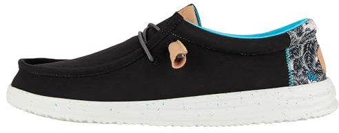 Hey Dude Wally H2O Tropical - Mens Shoes - Black/Tropical - Size EU 43