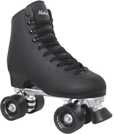 Nattork Patins à roulettes pour adultes pour homme ou femme avec cadre en aluminium, pointure 45