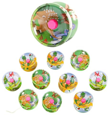 Yoyo,Yiyifor 10 pièces professionnelles,Yo-Yo Jouets pour enfants, Yo-Yo Ball,Débutants JoJoJoJo,pour cadeaux d'anniversaire, fêtes et célébrations