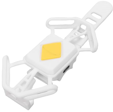Greensen Silicone Bike Phone Holder, Handtagsmonterad Mobiltelefonhållare Cykeltelefonställ med Snabblösning 4-hörnfastsättning för Väg- och Mountainbikes Motorcykel 4,7-7,2 Tum (WHITE)
