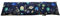 COVERBAGBCN - Coussin/Sac Thermique Cervical | Remplissage Noyaux de Cerise | Double Housse Lavable | Thérapie Chaud et Froid | 50x14 cm | 850 gr (Vintage Bleu).