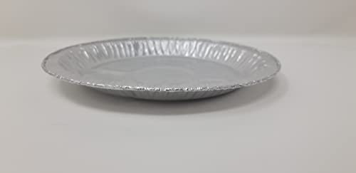 Aluminium Foil 9 Round Pie Flan Tart Plates Trays BBQ 229x22mm (20)