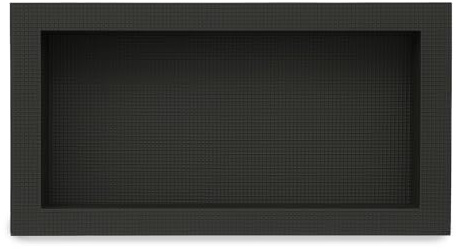Thermopanel Waterproof Tileable Shower Niche with Flange Made of XPS Foam, Polymer Cement for Wetroom or Bathroom – Space Saving Shower Storage (12 x 28 Inches)