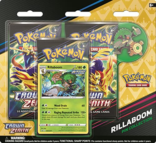 Pokémon TCG Sword & Shield 12.5 Pin Collection*Inglese*