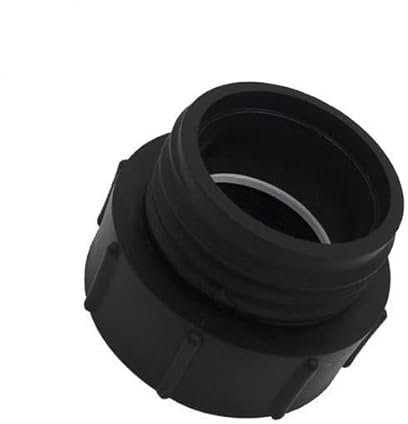 predolo 2x Raccordo Cisterna 1000 L, Tappo per Cisterna, Ibc Converte La Filettatura Interna Fine Da 2 Pollici Del Contrafforte Maschio S60*6 a 60, Per 18/20/25/30 L Di Barili Impilati
