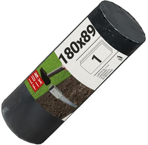 Outil à enfoncer 180 x 89 mm - Aide à la frappe - Diamètre 89 mm - Pour douilles de sol - Ancrage de poteaux en plastique résistant aux chocs - Construction de clôture sans creuser - Aide au montage