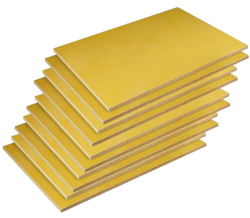 Epoxiisoleringsskiva - 6 mm tjock elektrisk isoleringsskiva for industriellt bruk(5cmx5cm 10pcs)
