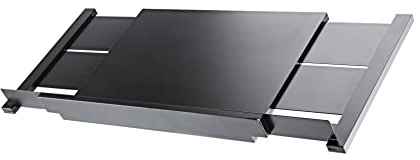 K&M 12338 Plateau de pupitre de chef d'orchestre Noir - Extensible de 36 cm x 57,5 / 87 cm -- Convient au K&M 12330 / 12331