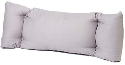 Diana Cowpe Lumbar/Lower Back Support Cushion | Universal Fits Most Chairs | 3 Colours | Non-Allergenic (Grey)