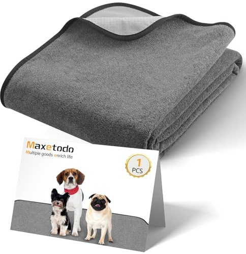 Maxetodo Traverse Lavabili per Cani da 182 x 182cm, Tappetini Assorbenti Riutilizzabili, Antiscivolo, Tappeti per Addestramento Cuccioli, per Cani, Gatti e Animali Domestici Incontinui