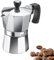 Westmark Espressokocher Brasilia, 1 Stk – Klassischer Kaffeekocher für 3 Tassen – Robuster Kaffeebereiter aus Aluminium für aromatischen Kaffee – Silber/Schwarz