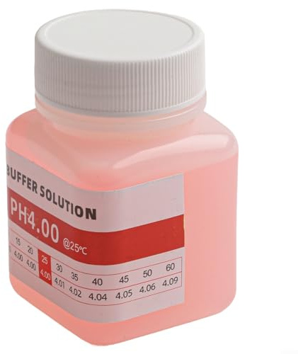 Gdfnmogo Ph Meter Calibration Solution-Kit 4.00 7.00 10.01 Buffer Water Quality Testing-Kit With 222MV ORP Standard Solution For Laboratory Testing Instruments 50ML(4.00)