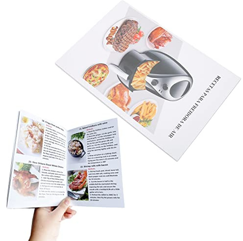 Libro di cucina della friggitrice ad aria, 32 Ricette COLORE Immagini pratiche Guida di cottura del libro di cucina friggitrice per principianti e utenti avanzati ﻿